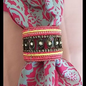 Beaded Cuff Bracelet